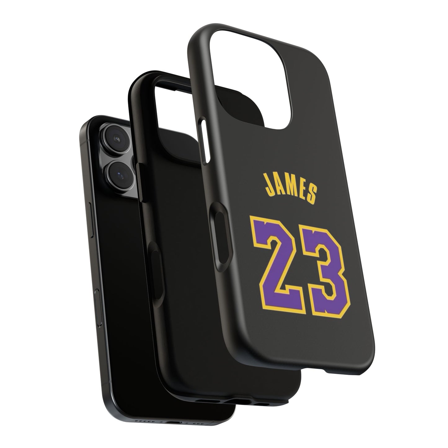 LeBron James King’s Guard Edition – MaxProtect Hybrid Shell, Athletic Profile | iPhone 8–16 Pro Max & Samsung S10–S25 Ultra Compatible