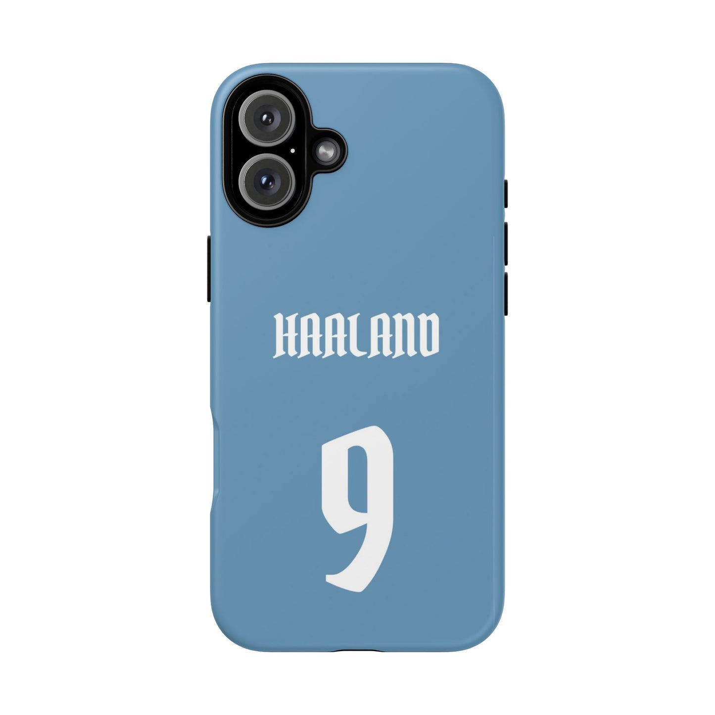 Erling Haaland PowerStrike – Rugged Dual-Layer Protection & Slim Profile | Compatible with iPhone 8 to 16 Pro Max & Samsung Galaxy S10 to S25 Ultra