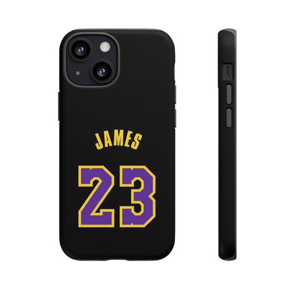 LeBron James King’s Guard Edition – MaxProtect Hybrid Shell, Athletic Profile | iPhone 8–16 Pro Max & Samsung S10–S25 Ultra Compatible