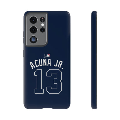 Ronald Acuña Jr. Power Play Phone Case – Bold Style, Braves Energy & MVP Swagger