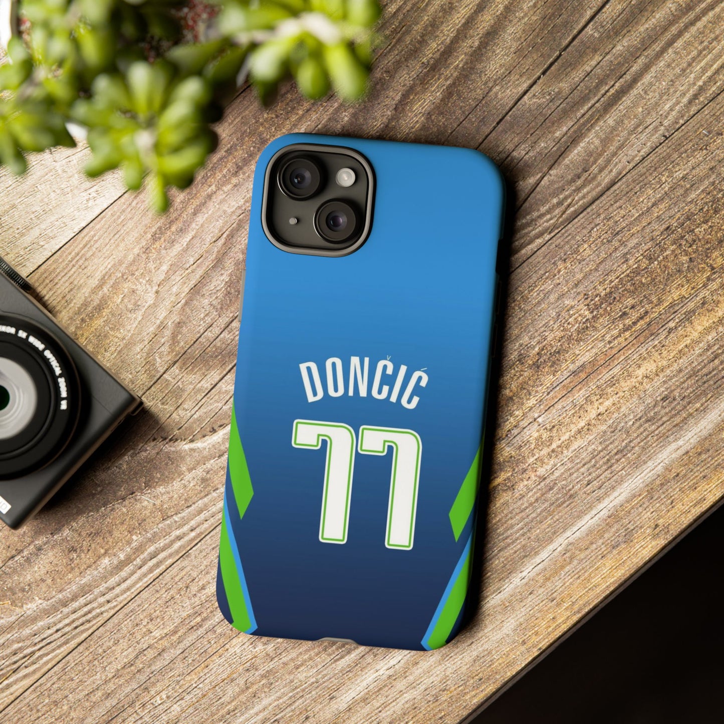 Luka Dončić Ice Vision Edition – Rugged Dual-Layer Build, Slim Fit | Compatible with iPhone 8–16 Pro Max & Samsung Galaxy S10–S25 Ultra