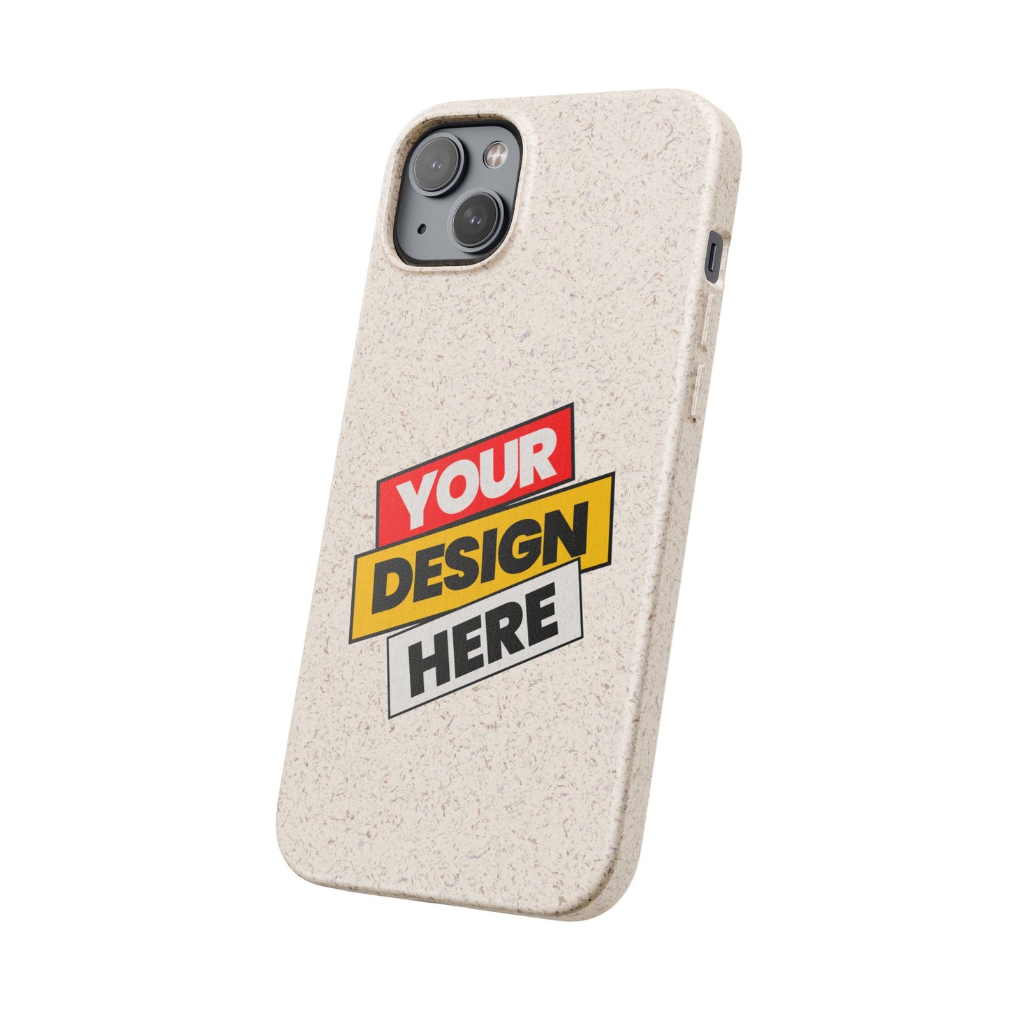 Eco-Friendly Phone Case, Biodegradable Phone Cover, Sustainable Accessory, Customizable iPhone Case, Green Gift Idea, Environmentally