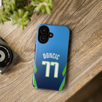 Luka Dončić Ice Vision Edition – Rugged Dual-Layer Build, Slim Fit | Compatible with iPhone 8–16 Pro Max & Samsung Galaxy S10–S25 Ultra