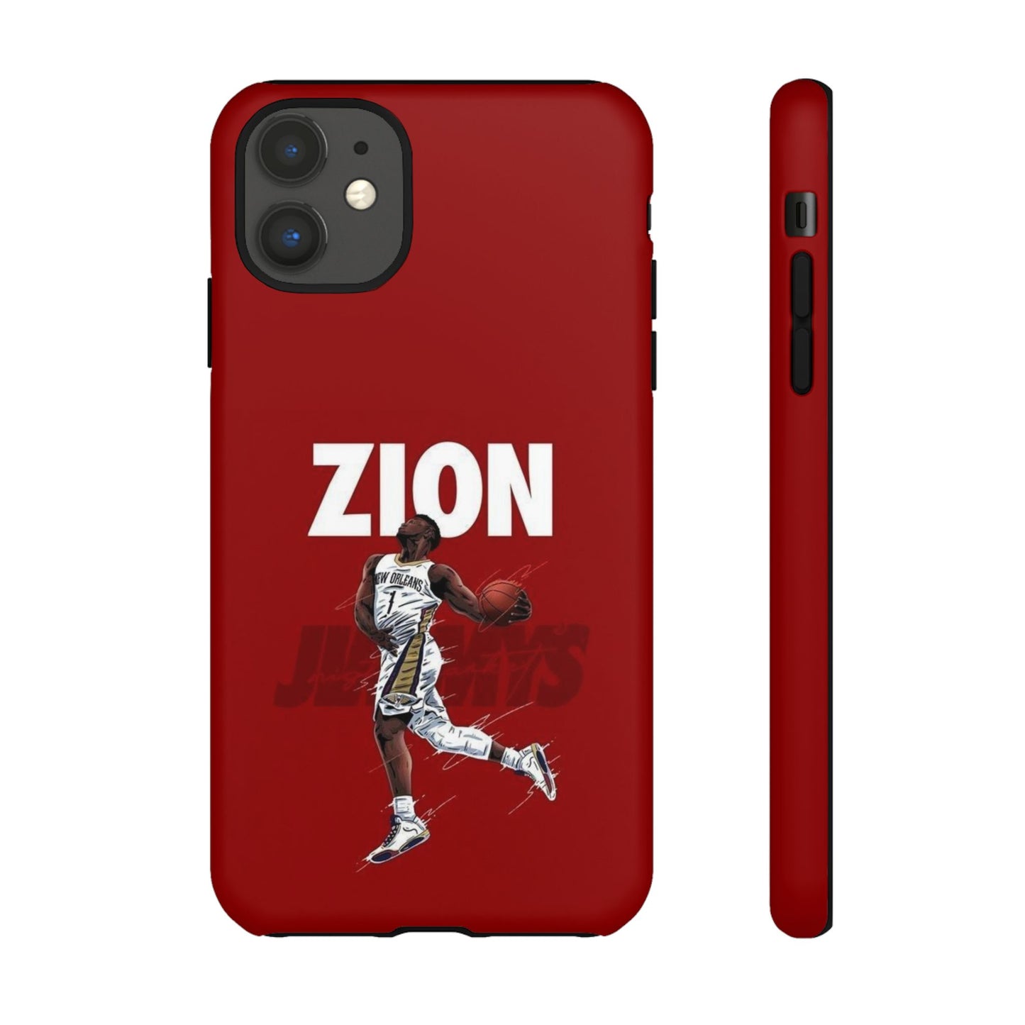 Zion Williamson Power Drive Edition – Rugged Dual-Layer Armor & Slim Fit | Compatible with iPhone 8–16 Pro Max & Samsung S10–S25 Ultra