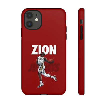 Zion Williamson Power Drive Edition – Rugged Dual-Layer Armor & Slim Fit | Compatible with iPhone 8–16 Pro Max & Samsung S10–S25 Ultra