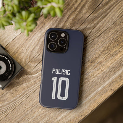 Christian Pulisic Precision Armor – Dual-Layer Durability & Sleek Fit | Compatible with iPhone 8 to 16 Pro Max & Samsung Galaxy S10 to S25 Ultra