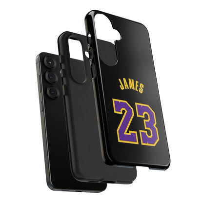 LeBron James King’s Guard Edition – MaxProtect Hybrid Shell, Athletic Profile | iPhone 8–16 Pro Max & Samsung S10–S25 Ultra Compatible