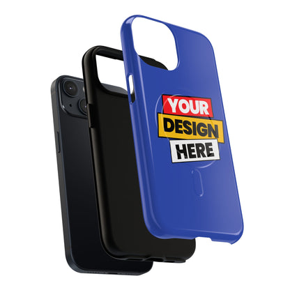 Tough Magnetic Phone Case, Customizable Phone Protector, Personalized Gift, Durable Tech Accessory, Ideal for Teens and Adults
