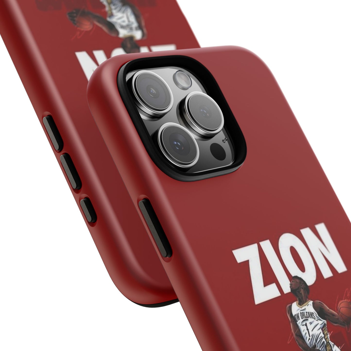 Zion Williamson Power Drive Edition – Rugged Dual-Layer Armor & Slim Fit | Compatible with iPhone 8–16 Pro Max & Samsung S10–S25 Ultra
