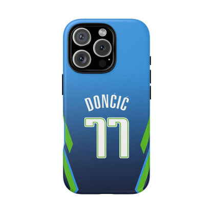 Luka Dončić Ice Vision Edition – Rugged Dual-Layer Build, Slim Fit | Compatible with iPhone 8–16 Pro Max & Samsung Galaxy S10–S25 Ultra