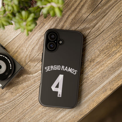 Sergio Ramos Defender Pro – Dual-Layer Shock Absorption & Slim Profile | Compatible with iPhone 8 to 16 Pro Max & Samsung Galaxy S10 to S25 Ultra