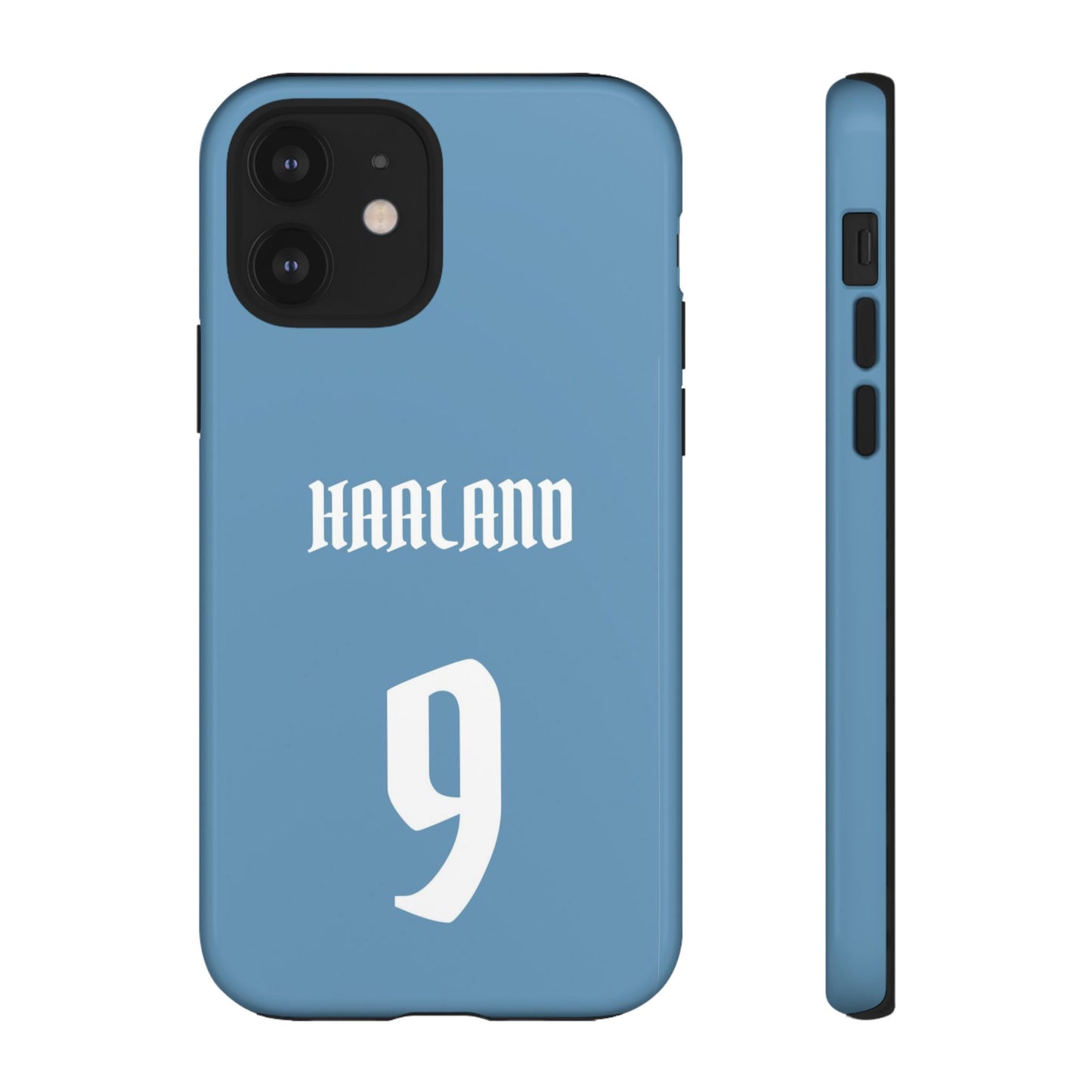 Erling Haaland PowerStrike – Rugged Dual-Layer Protection & Slim Profile | Compatible with iPhone 8 to 16 Pro Max & Samsung Galaxy S10 to S25 Ultra