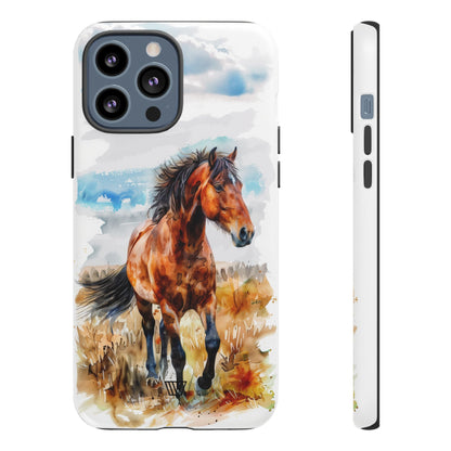 WATERCOLOR HORSE | Tough Phone Case