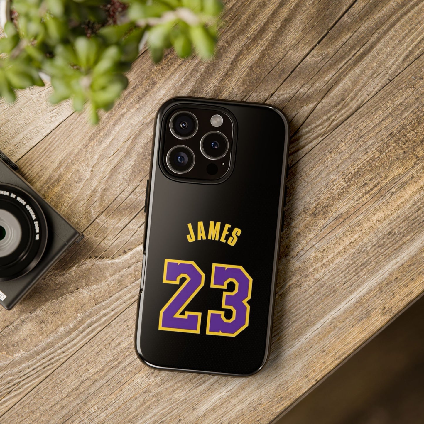 LeBron James King’s Guard Edition – MaxProtect Hybrid Shell, Athletic Profile | iPhone 8–16 Pro Max & Samsung S10–S25 Ultra Compatible