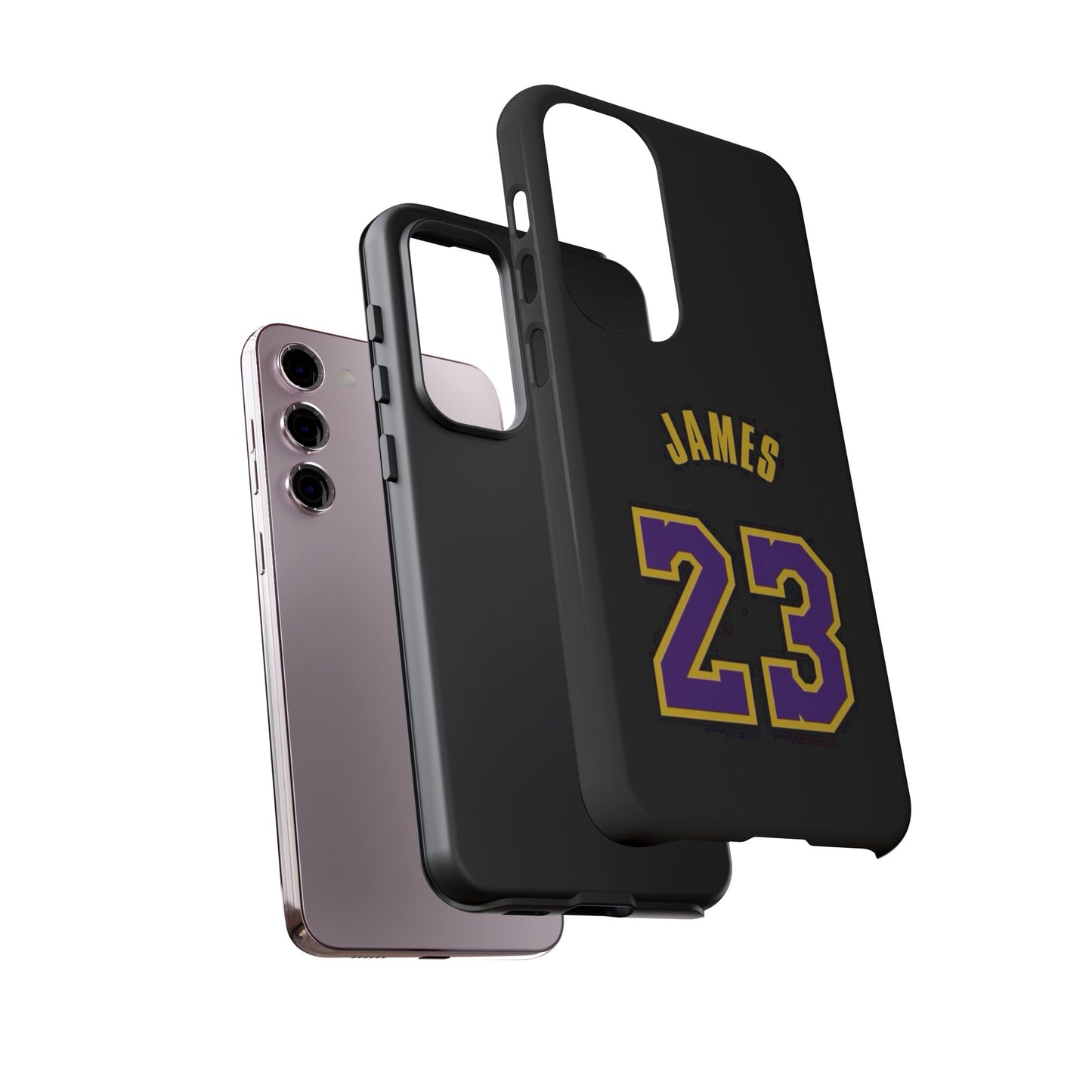 LeBron James King’s Guard Edition – MaxProtect Hybrid Shell, Athletic Profile | iPhone 8–16 Pro Max & Samsung S10–S25 Ultra Compatible