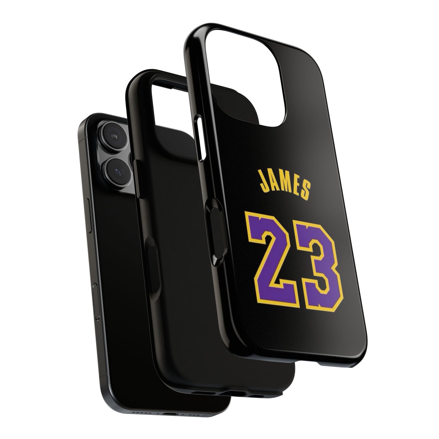 LeBron James King’s Guard Edition – MaxProtect Hybrid Shell, Athletic Profile | iPhone 8–16 Pro Max & Samsung S10–S25 Ultra Compatible