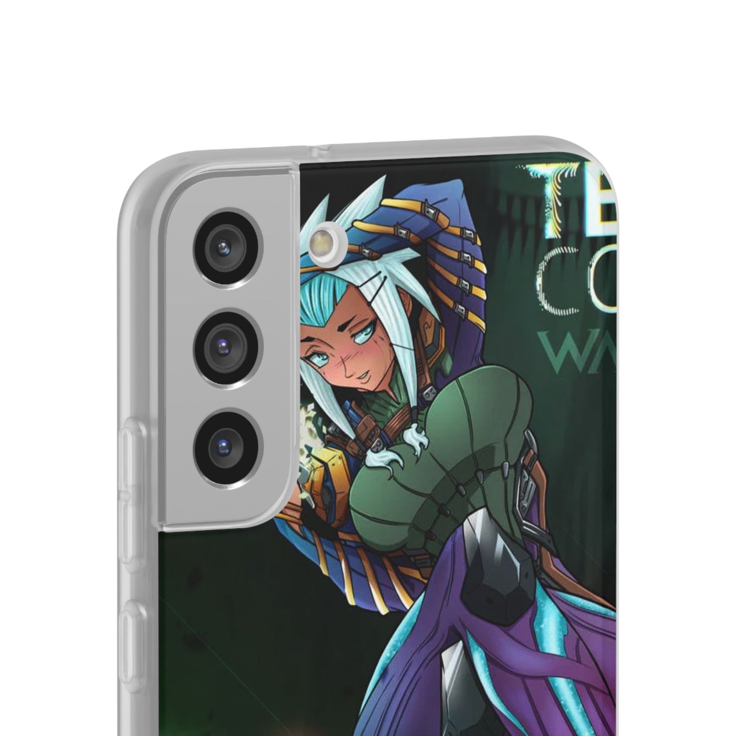 Anime-Inspired Phone Case - Flexi Cases, Custom Phone Cover, Gift for Her, Birthday Present, Unique Cell Phone Accessories