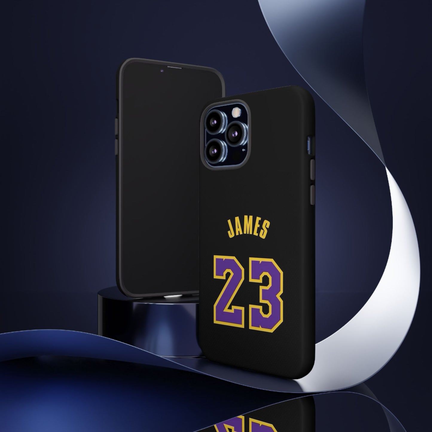 LeBron James King’s Guard Edition – MaxProtect Hybrid Shell, Athletic Profile | iPhone 8–16 Pro Max & Samsung S10–S25 Ultra Compatible