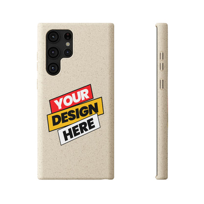 Eco-Friendly Phone Case, Biodegradable Phone Cover, Sustainable Accessory, Customizable iPhone Case, Green Gift Idea, Environmentally