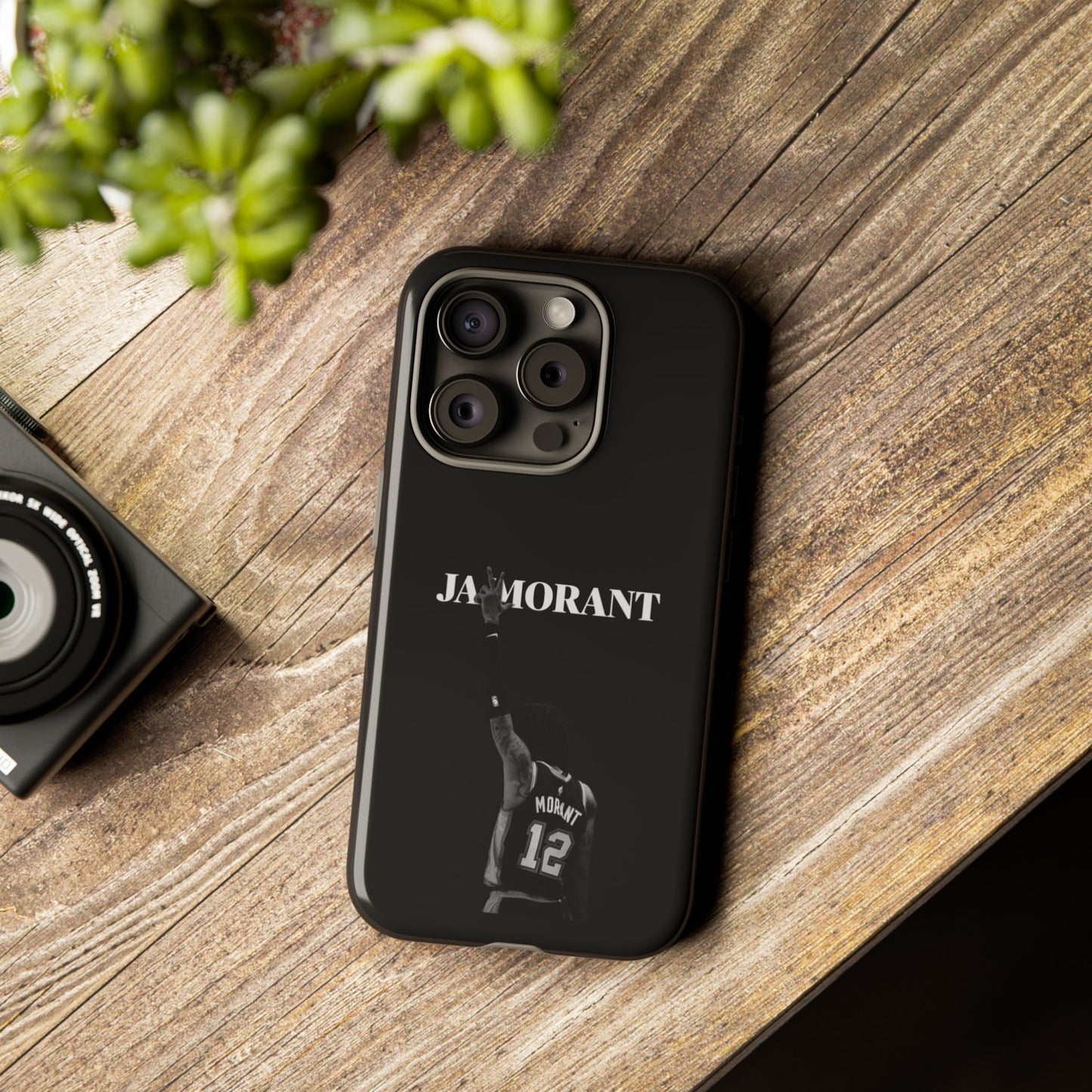 Ja Morant Explosive Drive Series – Shock-Absorbing Dual-Layer Case | Compatible with iPhone 8–16 Pro Max & Samsung Galaxy S10–S25 Ultra