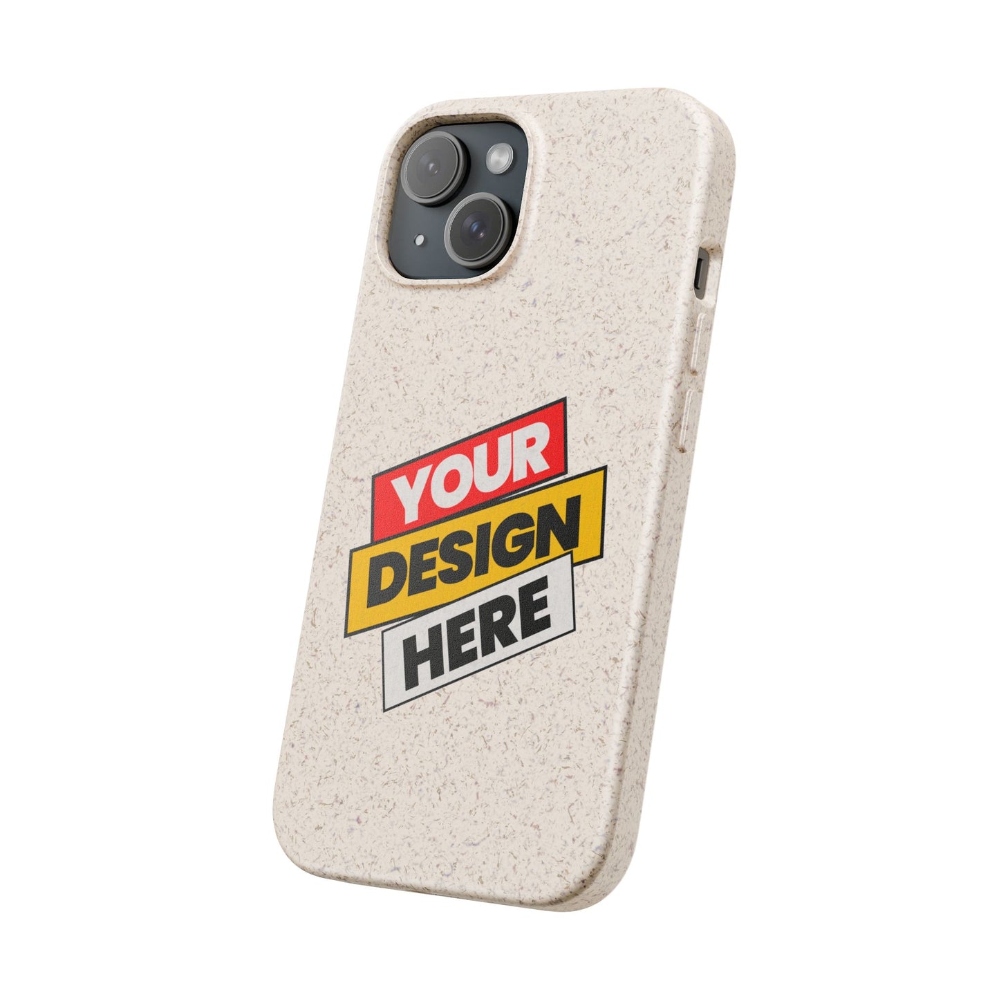 Eco-Friendly Phone Case, Biodegradable Phone Cover, Sustainable Accessory, Customizable iPhone Case, Green Gift Idea, Environmentally