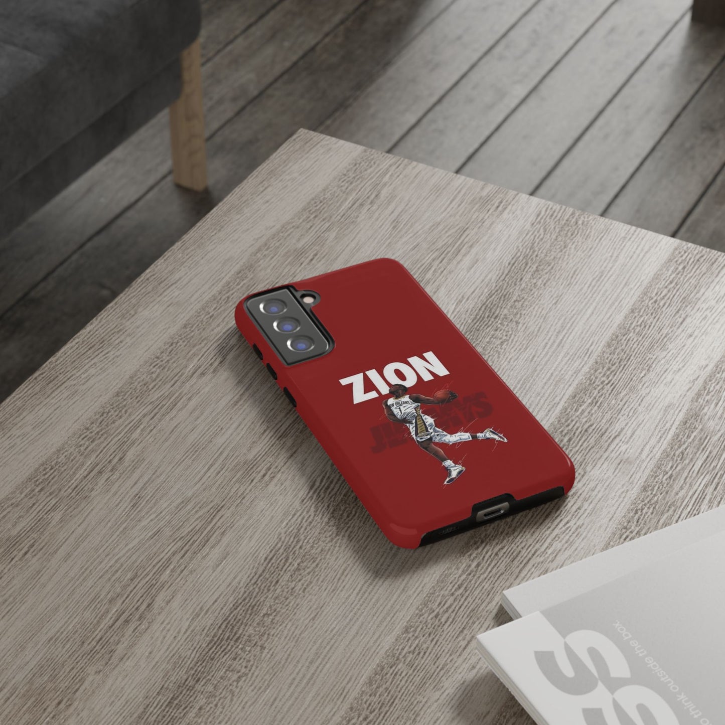 Zion Williamson Power Drive Edition – Rugged Dual-Layer Armor & Slim Fit | Compatible with iPhone 8–16 Pro Max & Samsung S10–S25 Ultra