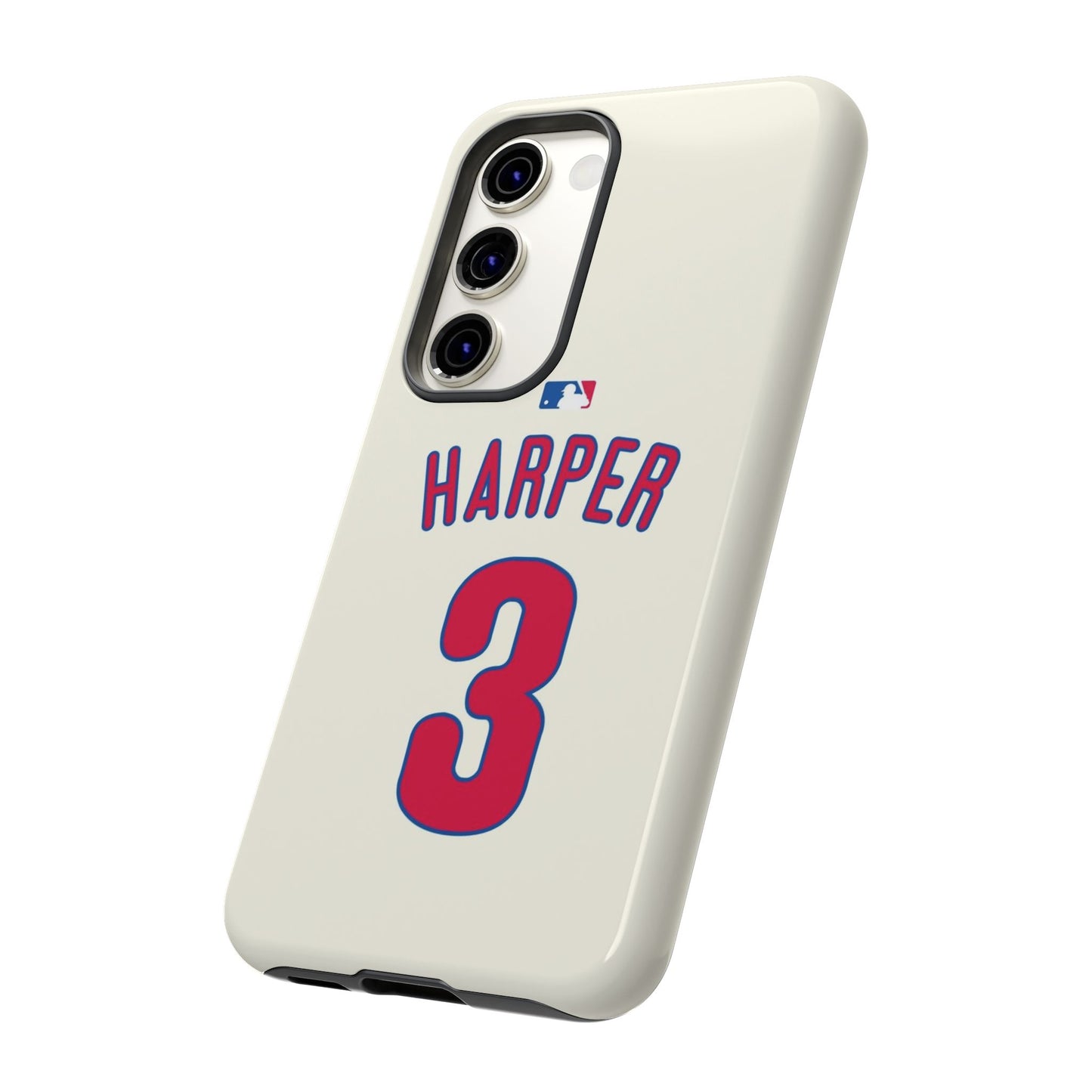 Bryce Harper PowerGrip – Dual-Layer Defense & Slim Fit | Compatible with iPhone 8 to 16 Pro Max & Samsung Galaxy S10 to S25 Ultra