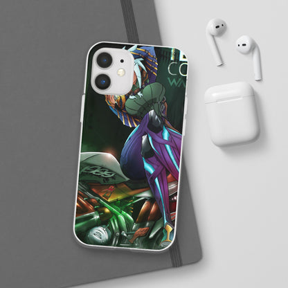 Anime-Inspired Phone Case - Flexi Cases, Custom Phone Cover, Gift for Her, Birthday Present, Unique Cell Phone Accessories