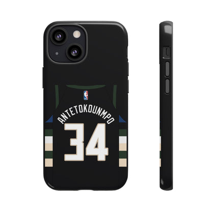 Giannis Antetokounmpo Force Drive Edition – Heavy-Duty ShockGuard Layers, Athletic Slim Fit | iPhone 8–16 Pro Max & Samsung S10–S25 Ultra Supported
