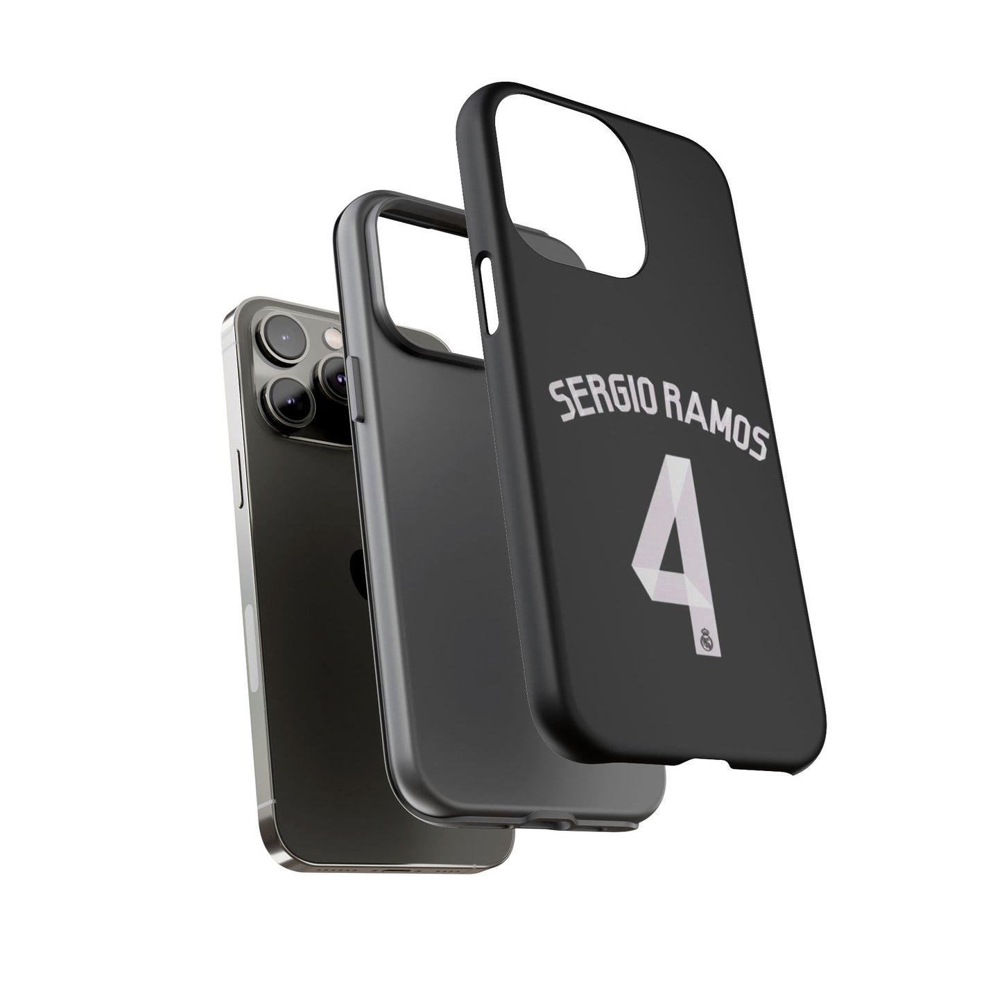 Sergio Ramos Defender Pro – Dual-Layer Shock Absorption & Slim Profile | Compatible with iPhone 8 to 16 Pro Max & Samsung Galaxy S10 to S25 Ultra