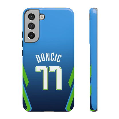 Luka Dončić Ice Vision Edition – Rugged Dual-Layer Build, Slim Fit | Compatible with iPhone 8–16 Pro Max & Samsung Galaxy S10–S25 Ultra