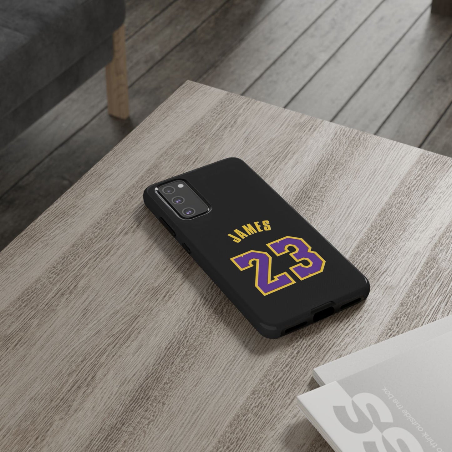LeBron James King’s Guard Edition – MaxProtect Hybrid Shell, Athletic Profile | iPhone 8–16 Pro Max & Samsung S10–S25 Ultra Compatible