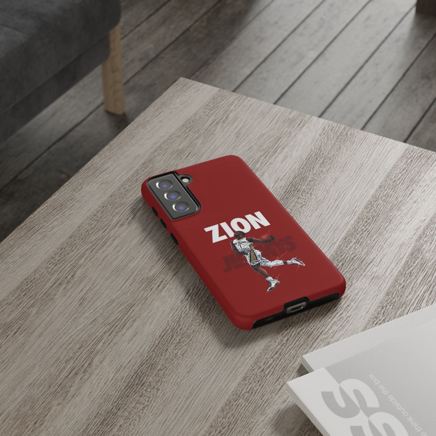 Zion Williamson Power Drive Edition – Rugged Dual-Layer Armor & Slim Fit | Compatible with iPhone 8–16 Pro Max & Samsung S10–S25 Ultra