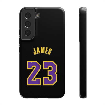 LeBron James King’s Guard Edition – MaxProtect Hybrid Shell, Athletic Profile | iPhone 8–16 Pro Max & Samsung S10–S25 Ultra Compatible