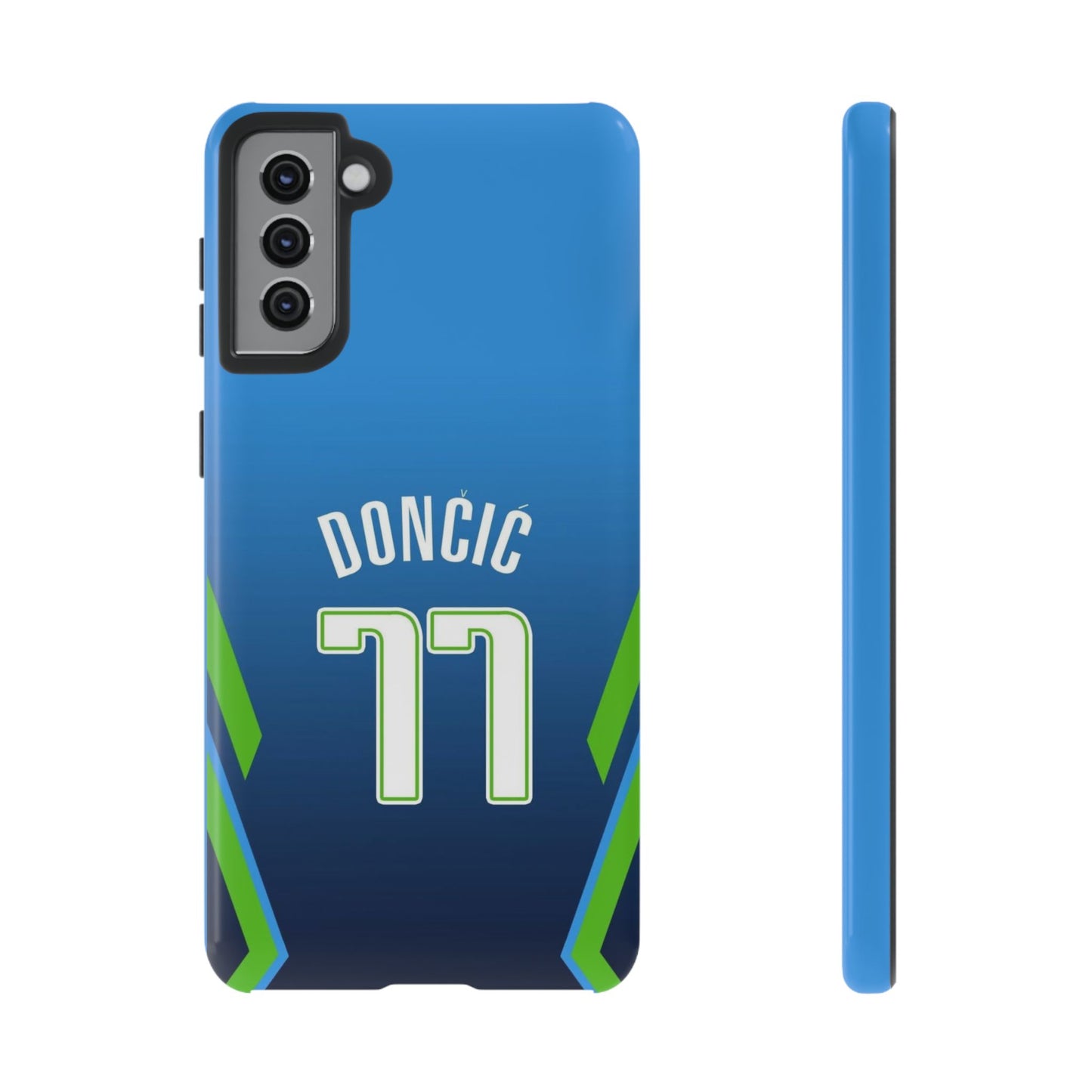 Luka Dončić Ice Vision Edition – Rugged Dual-Layer Build, Slim Fit | Compatible with iPhone 8–16 Pro Max & Samsung Galaxy S10–S25 Ultra