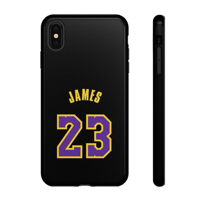 LeBron James King’s Guard Edition – MaxProtect Hybrid Shell, Athletic Profile | iPhone 8–16 Pro Max & Samsung S10–S25 Ultra Compatible