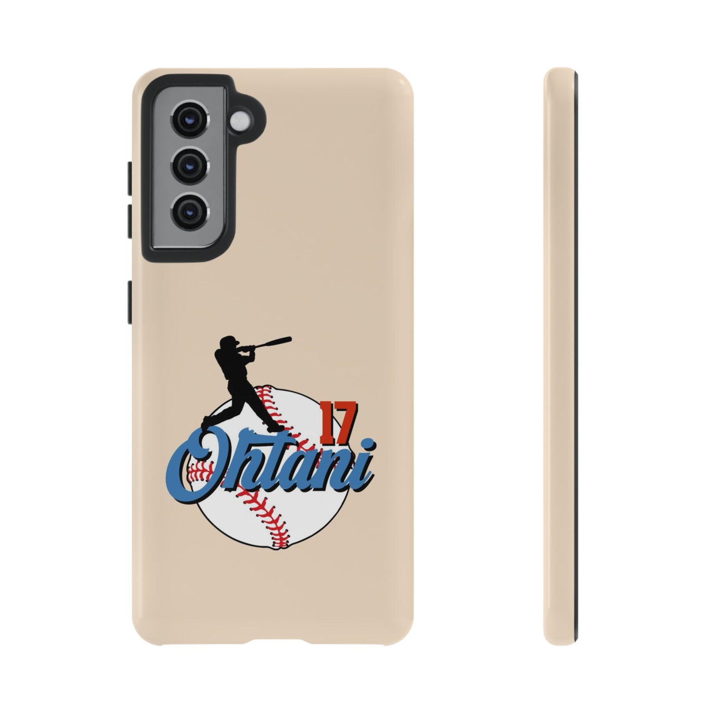 Shohei Ohtani GameChanger Shell – Dual-Layer Defense & Slim Grip | Compatible with iPhone 8 to 16 Pro Max & Samsung Galaxy S10 to S25 Ultra