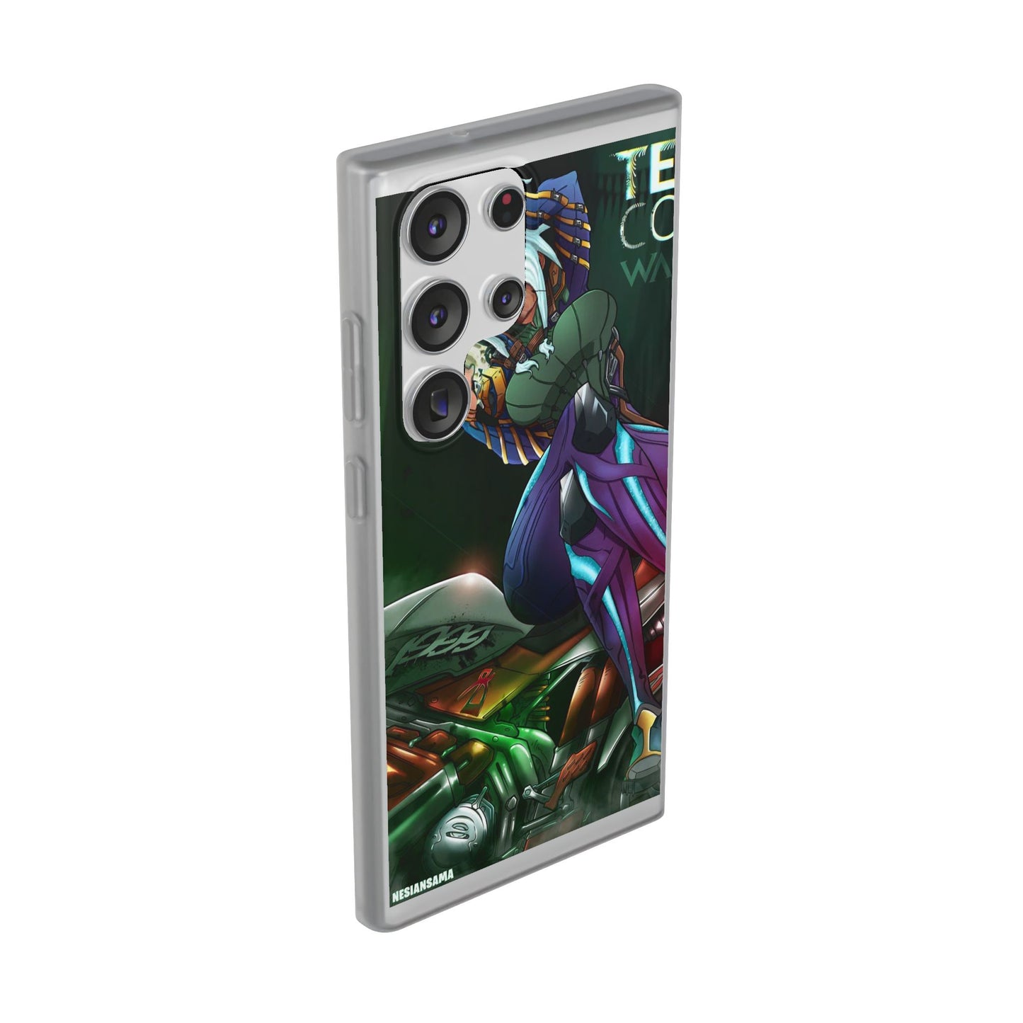 Anime-Inspired Phone Case - Flexi Cases, Custom Phone Cover, Gift for Her, Birthday Present, Unique Cell Phone Accessories