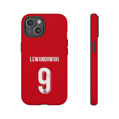 Robert Lewandowski Precision Guard – Dual-Layer Protection & Sleek Design | Compatible with iPhone 8 to 16 Pro Max & Samsung Galaxy S10 to S25 Ultra