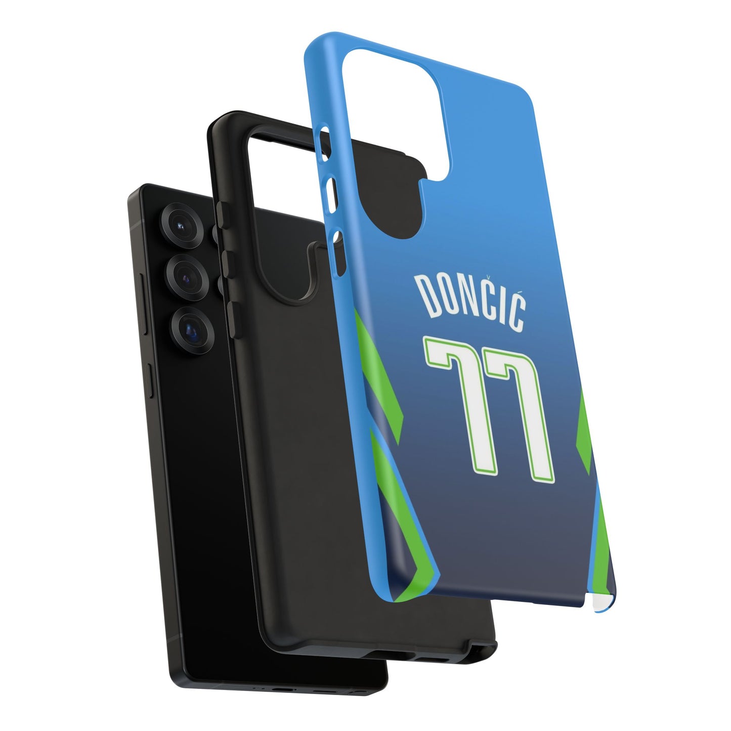 Luka Dončić Ice Vision Edition – Rugged Dual-Layer Build, Slim Fit | Compatible with iPhone 8–16 Pro Max & Samsung Galaxy S10–S25 Ultra