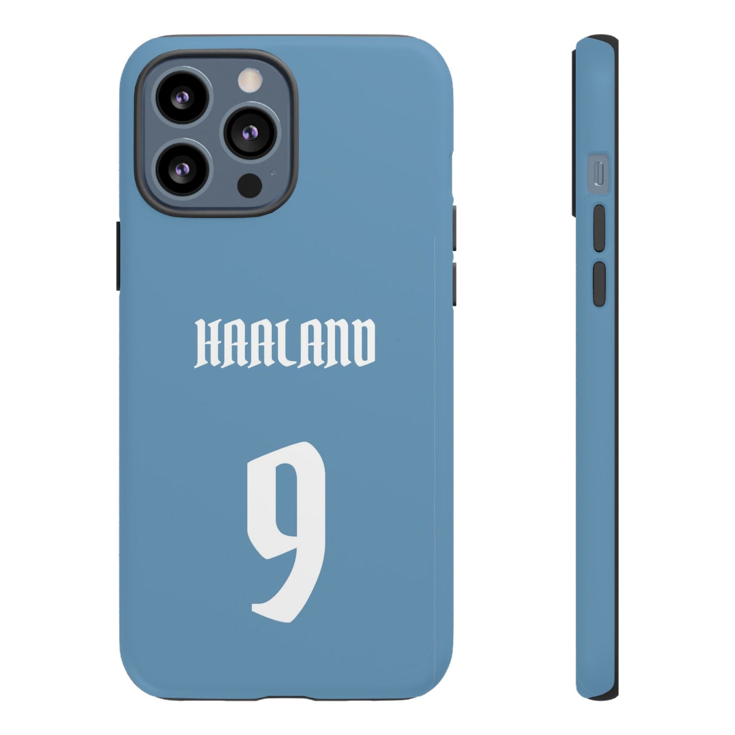 Erling Haaland PowerStrike – Rugged Dual-Layer Protection & Slim Profile | Compatible with iPhone 8 to 16 Pro Max & Samsung Galaxy S10 to S25 Ultra
