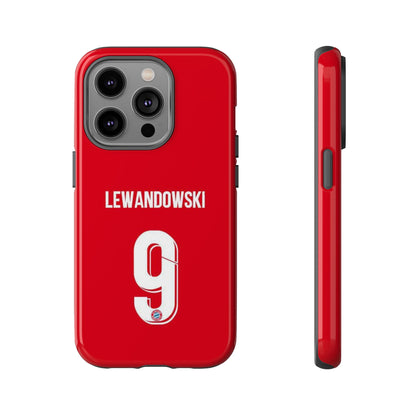Robert Lewandowski Precision Guard – Dual-Layer Protection & Sleek Design | Compatible with iPhone 8 to 16 Pro Max & Samsung Galaxy S10 to S25 Ultra