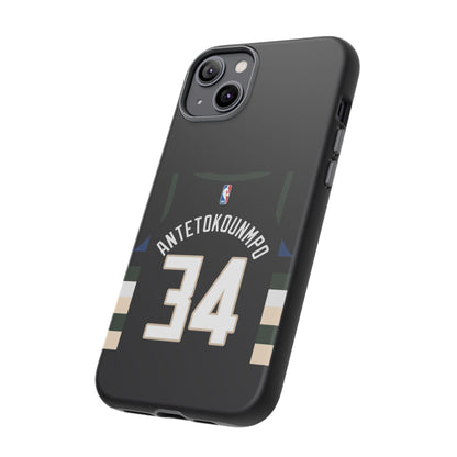 Giannis Antetokounmpo Force Drive Edition – Heavy-Duty ShockGuard Layers, Athletic Slim Fit | iPhone 8–16 Pro Max & Samsung S10–S25 Ultra Supported