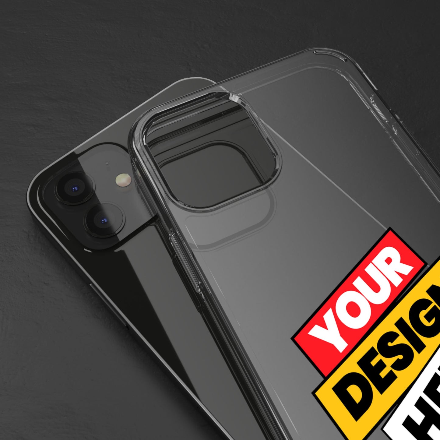 Custom Clear Transparent Cases for Phones - Personalized Protection, Ideal for Gifts, Birthdays, Holidays, Trendy Phone Accessories