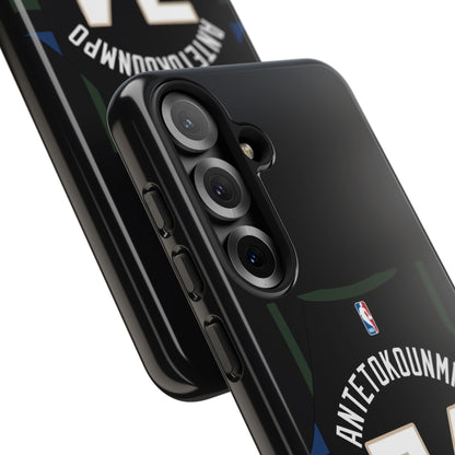 Giannis Antetokounmpo Force Drive Edition – Heavy-Duty ShockGuard Layers, Athletic Slim Fit | iPhone 8–16 Pro Max & Samsung S10–S25 Ultra Supported