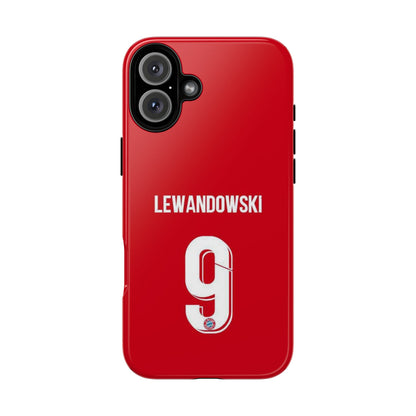 Robert Lewandowski Precision Guard – Dual-Layer Protection & Sleek Design | Compatible with iPhone 8 to 16 Pro Max & Samsung Galaxy S10 to S25 Ultra