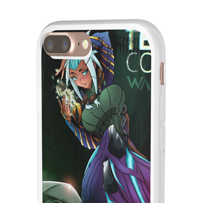 Anime-Inspired Phone Case - Flexi Cases, Custom Phone Cover, Gift for Her, Birthday Present, Unique Cell Phone Accessories
