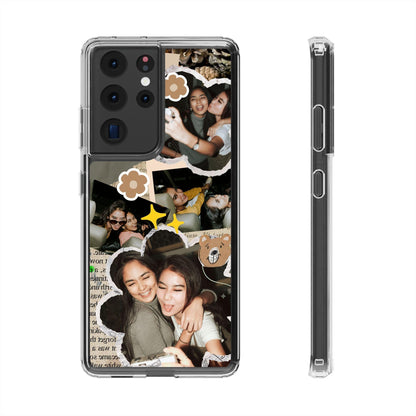 Memories In Retro Templet Custom Printed Clear Cases - covers4phones