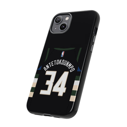 Giannis Antetokounmpo Force Drive Edition – Heavy-Duty ShockGuard Layers, Athletic Slim Fit | iPhone 8–16 Pro Max & Samsung S10–S25 Ultra Supported