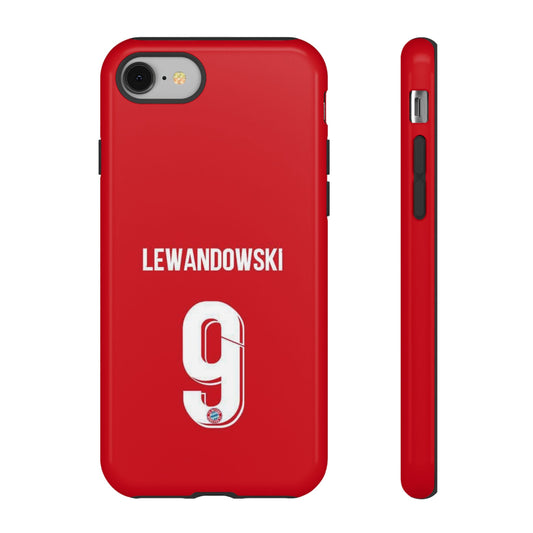 Robert Lewandowski Precision Guard – Dual-Layer Protection & Sleek Design | Compatible with iPhone 8 to 16 Pro Max & Samsung Galaxy S10 to S25 Ultra